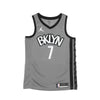JORDAN NBA Canotta Basket Uomo Nba Swingman Jersey Jordan Statement Edition 2020 No 7 Kevin Durant Bronet Dark Steel Grey/black da uomo