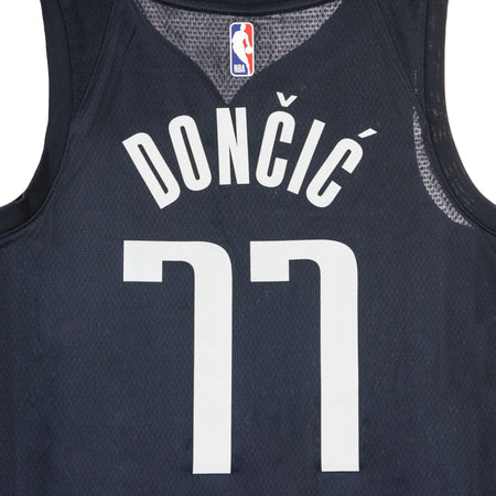JORDAN NBA Canotta Basket Uomo Nba Swingman Jersey Jordan Statement Edition 2020 No 77 Luka Doncic Dalmav College Navy/game Royal da uomo