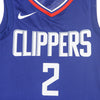 NIKE NBA Canotta Basket Uomo Nba Swingman Jersey Icon Edition 2020 No 2 Kawhi Leonard Loscli Rush Blue/white da uomo