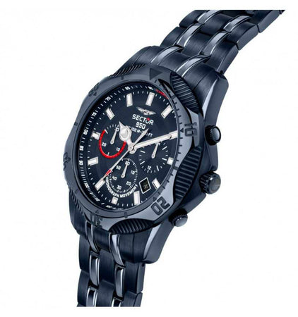 Orologio SECTOR uomo 950 cronografo acciaio blu