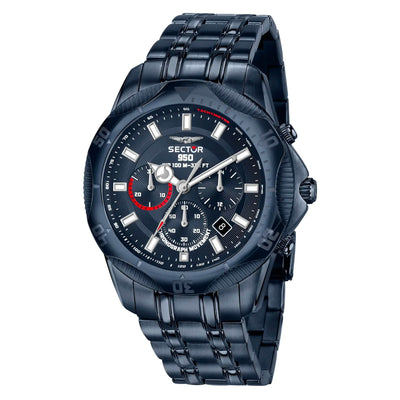 Orologio SECTOR uomo 950 cronografo acciaio blu