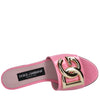 Dolce & Gabbana Sandali Rosa da donna