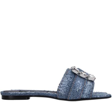 Dolce &amp; Gabbana Sandali Denim da donna