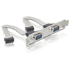 DeLOCK PCI Express card 4 x serial, 1x parallel scheda di interfaccia e adattatore (IO Delock PCIe 4x seriell RS-232 + 1x parallel LP+++ inkl. Low-Profile Slotblech)