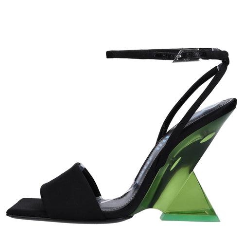 The Attico Sandali Nero da donna