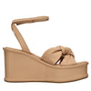 Elvio Zanon Scarpe con Tacco Beige da donna