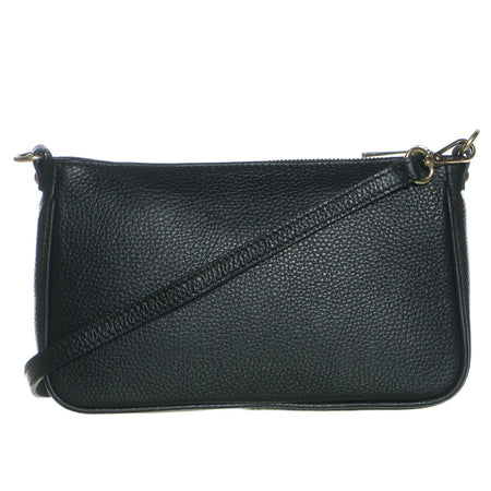 Tibb - Borsa da Donna Nero In Vera Pelle