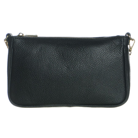 Tibb - Borsa da Donna Nero In Vera Pelle