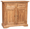 Biscottini Credenza Country legno tiglio naturale 110x45x103 Made Italy Biscottini