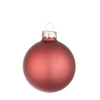 Palline in vetro Bossa Nova Opaco tinta unita per albero di Natale moderno