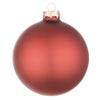 Palline in vetro Bossa Nova Opaco tinta unita per albero di Natale moderno