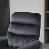 poltrona anziani disabili elettrica alza persona soggiorno salotto poltrona letto relax massaggiante con telecomando punti massaggio vibrazione riscaldante alzata assistita massaggi imbottita velluto grigio poltrone elettriche R5B713-090V90CGGG7