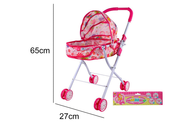 Carrozzina in Metallo per Bambole