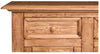 Biscottini Biscottini Credenza Country legno massello tiglio naturale 156x45x103 Made in