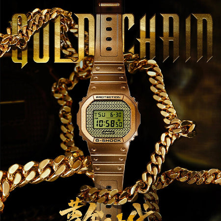 Orologio CASIO G-SHOCK Mod. GOLD CHAIN Limited Edition / Special Pack