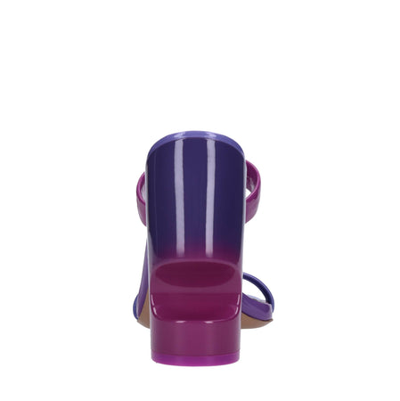 Off White Sandali Viola da donna