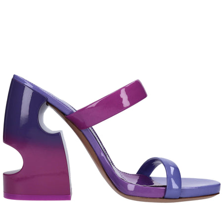 Off White Sandali Viola da donna