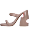 Off White Sandali Marrone da donna