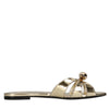 3JUIN Sandali Oro da donna