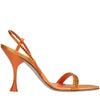 3JUIN Sandali Arancio da donna