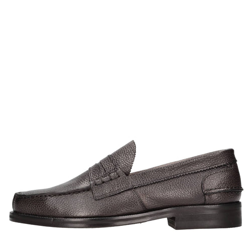 SAXONE Scarpe basse Testa di moro da uomo