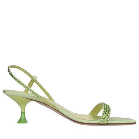 3JUIN Sandali Verde da donna