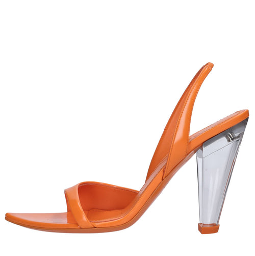 3JUIN Sandali Arancio da donna