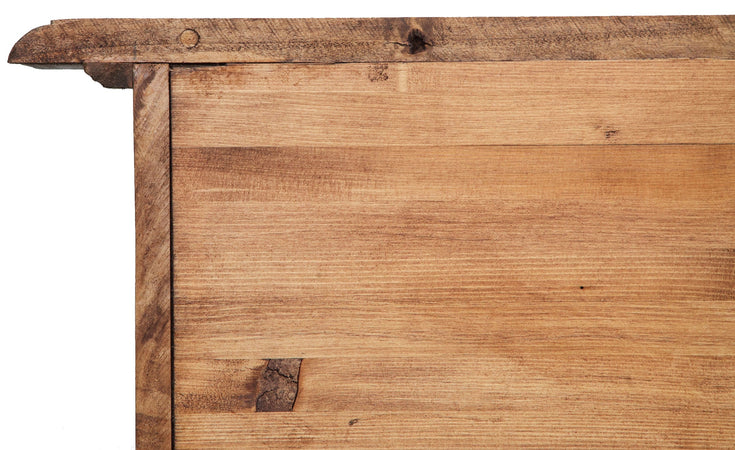 Biscottini Credenza Country Biscottini legno massello tiglio finitura naturale 202x45x103