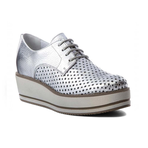 IGI&CO Scarpa donna argento forata 1142333