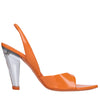 3JUIN Sandali Arancio da donna