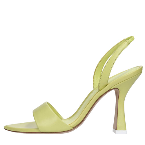 3JUIN Sandali Giallo da donna