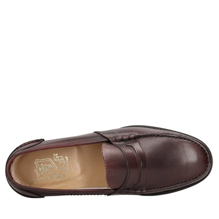 SAXONE Scarpe basse Bordeaux da uomo