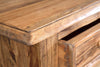 Biscottini Credenza Country Biscottini legno massello tiglio finitura naturale 202x45x103
