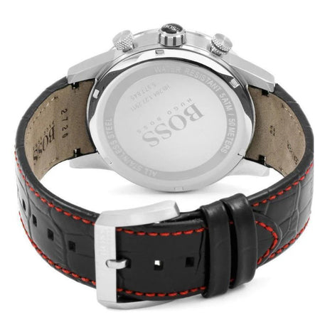 BOSS Orologio con Cronografo al Quarzo da uomo con cinturino in pelle Nero - 1513390