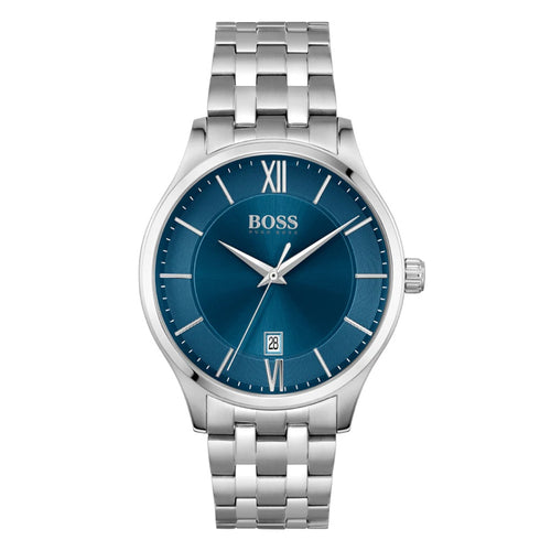 Orologio Hugo Boss 1513895 Elite 41mm Quadrante Blu Rotondo