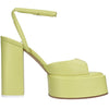 3JUIN Sandali Giallo da donna