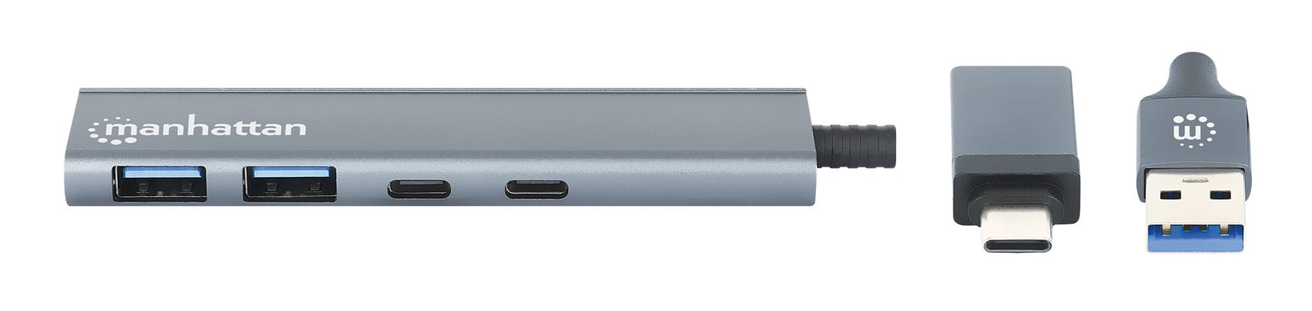 Hub 2 Porte USB-A + 2 Porte USB-C&trade USB 3.2 Gen 1