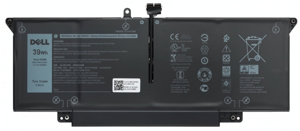 Dell - Laptop-Batterie - Ersatz fr ausgewhlte Laptops - Lithium-Ionen - 3 Zellen - 39 Wh - fr Latitude 7310 2-in-1, 7410 2-in-1 (7YX5Y)