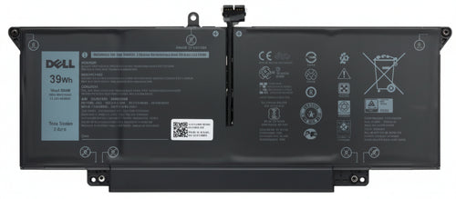 Dell - Laptop-Batterie - Ersatz fr ausgewhlte Laptops - Lithium-Ionen - 3 Zellen - 39 Wh - fr Latitude 7310 2-in-1, 7410 2-in-1 (7YX5Y)