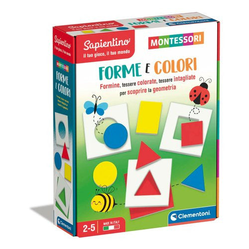 Gioco educativo Clementoni 16724 MONTESSORI Forme e Colori