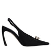 Lanvin Scarpe con Tacco Nero da donna
