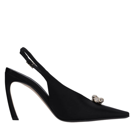 Lanvin Scarpe con Tacco Nero da donna