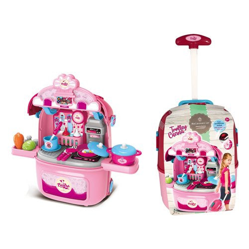 Cucina giocattolo Ods 33818 MAISONELLE Trolley 2 in 1