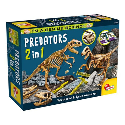 Gioco educativo Lisciani 95421 I'M A GENIUS Predatori 2 in 1