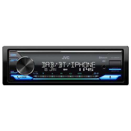 Autoradio Jvc KD X482DBT Works with Alexa Black