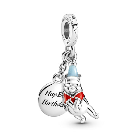Pandora - charm Disney, pendente Compleanno di Winnie the Pooh
