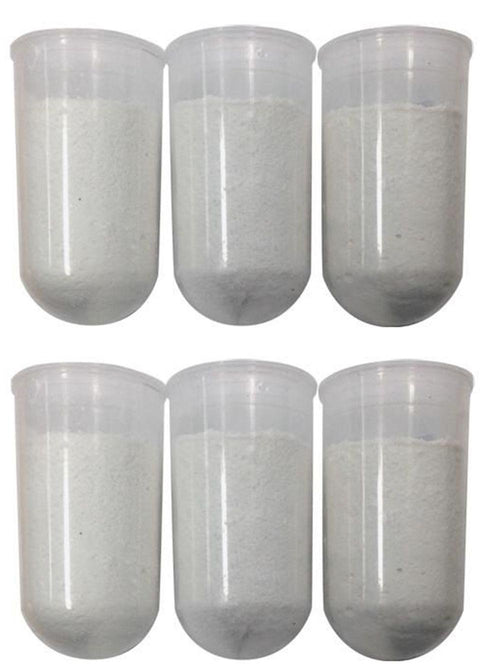 6 Cartucce Ricarica Universale Polifosfato Filtro Acqua Caldaia Fe 249447