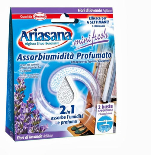 Ariasana Minifresh Assorbiumidita' Vari Profumi 1 Conf 2 Bustine Ferr 258012