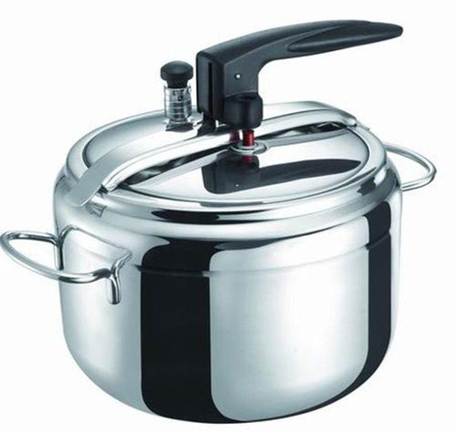 PENTOLA A PRESSIONE 5 LT EASY INOX 3 VALVOLE PRA 402140