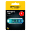 INTENSO PEN DISK RAINBOW LINE 4GB BLU USB 2.0